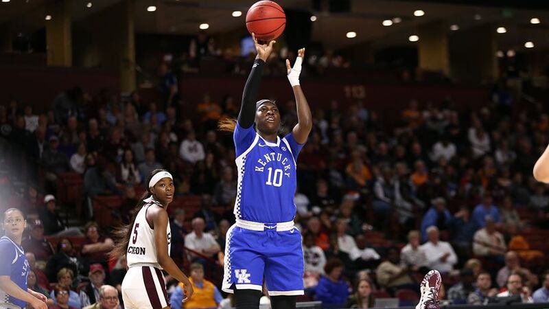 With her 25 points, Rhyne Howard became the third player in Kentucky women’s basketball...
