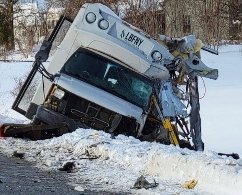 Police say multiple people have died in a crash on Saturday in New York.