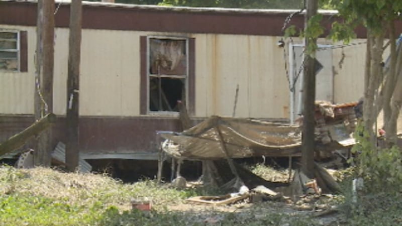 Flood damage in Breathitt Co.