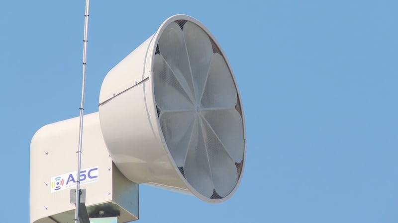 Sirens went off amongst blue skies in Madison County on Monday, not to warn of incoming severe...