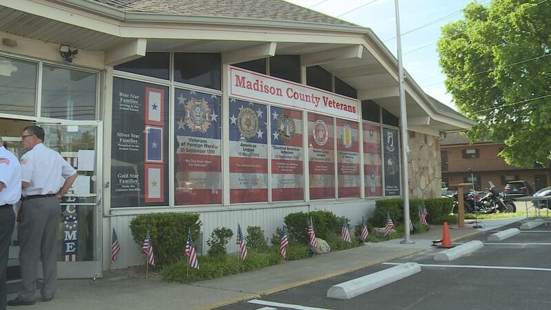 An opening ceremony was held Saturday for the veterans center.