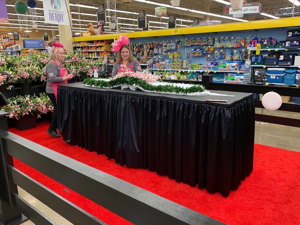 The Middletown Kroger store, located at 12501 Shelbyville Road, started crafting the “Lilies...