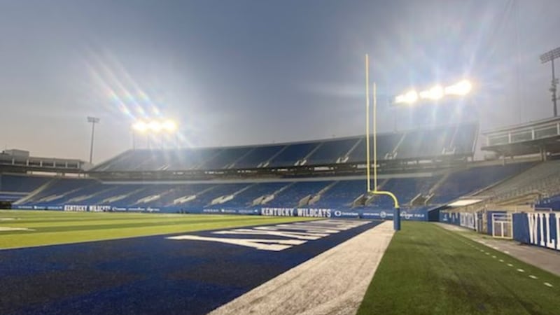 A new playing surface will be installed at Kroger Field this spring.