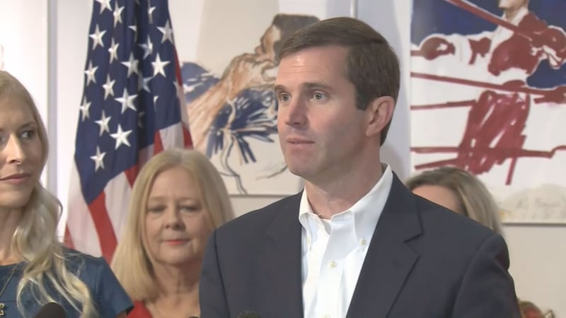 Governor-elect Andy Beshear says he's focused on moving forward and says the election is over....