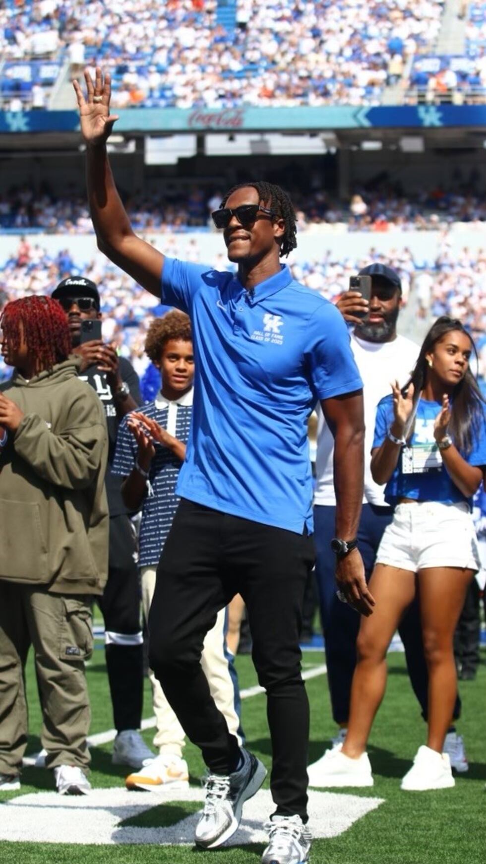 Former UK Basketball player Rajon Rondo honored as a 2023 Athletics Hall of Fame Inductee at...