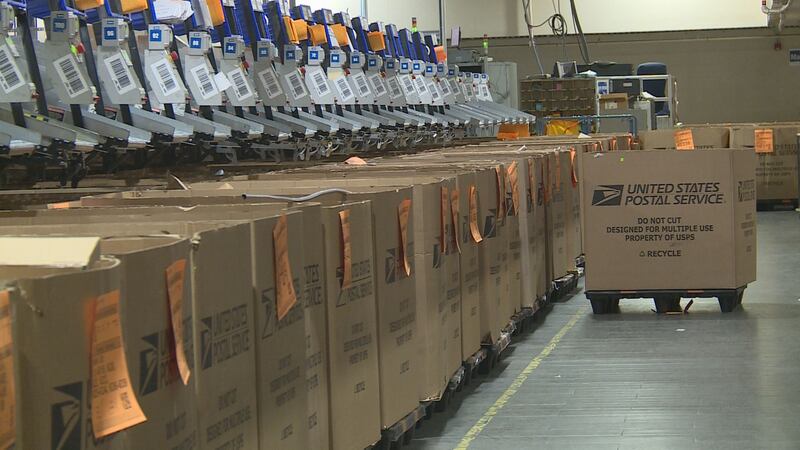 Nearly 13 billion total pieces of mail and packages are expected to be processed and delivered...