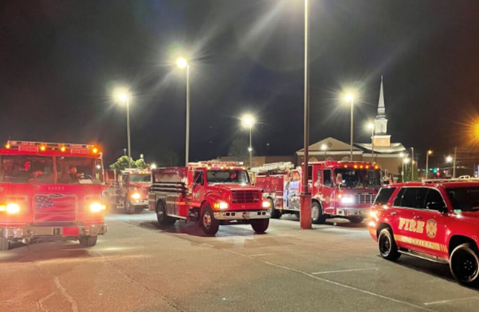 Knoxville Fire Department officials told WVLT News just after 8 p.m. that they deployed four...