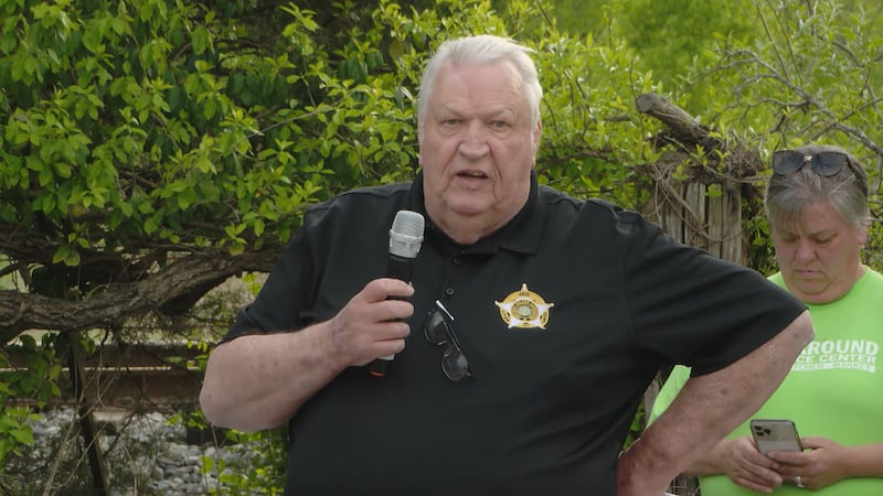 Paul Watkins speaks at a Bullitt County candidates forum