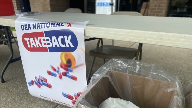 People in Lexington took part in National Prescription Drug Take Back Day.